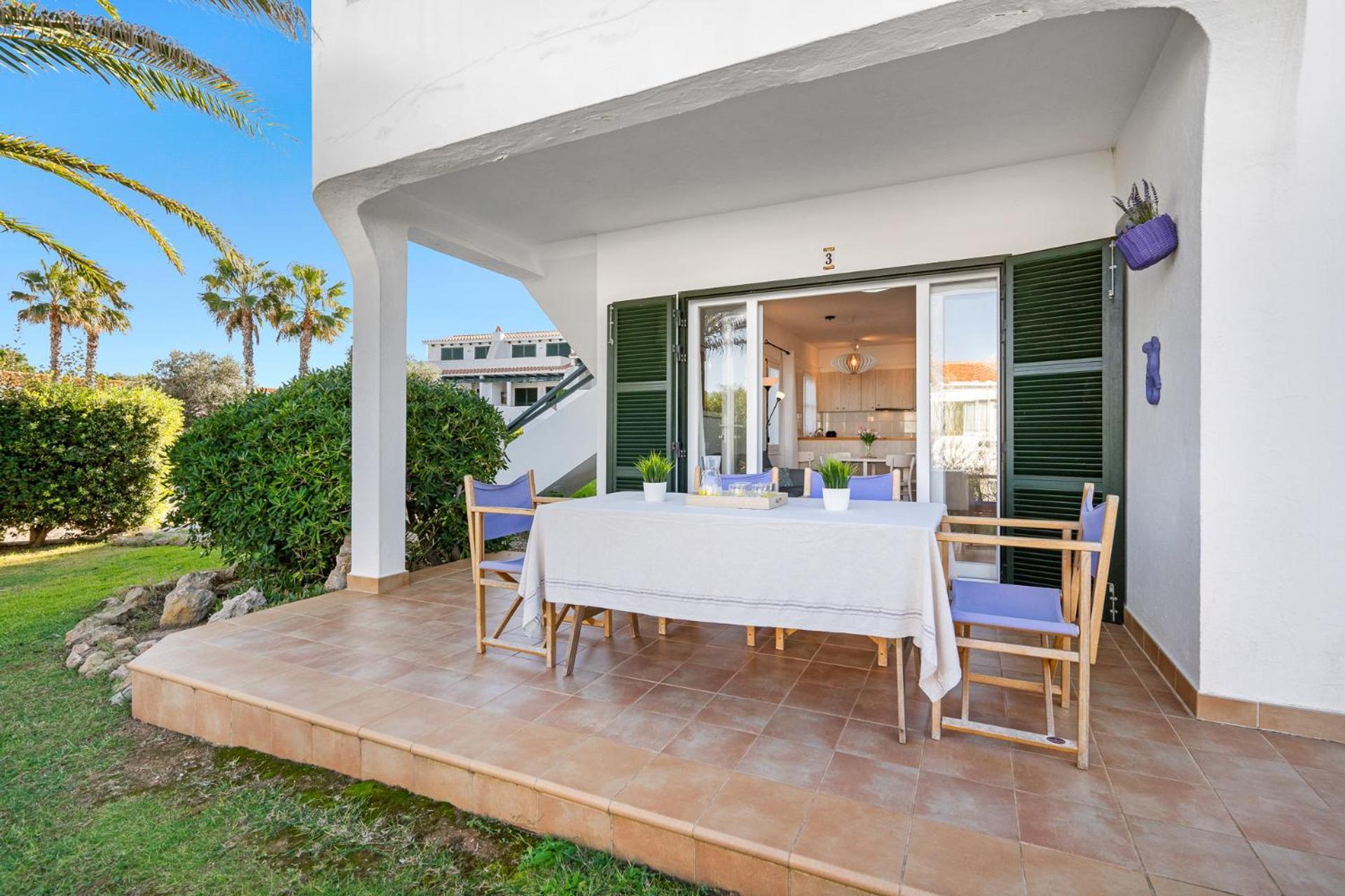 Apartamento La Brisa Arenal d'en Castell Exterior foto